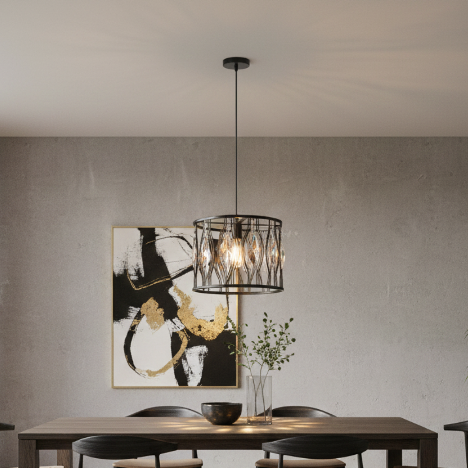 Lámpara Colgante Porta E27 1