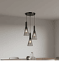 Lampara Colgante de 3 Luces E27 - Miniatura 1