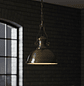 Lámpara Colgante Bronce Estilo Industrial Porta E27 - Miniatura 4