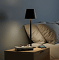 Lámpara de Mesa LED Inalámbrica Recargable Minimalista Black - Miniatura 1