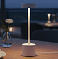Lámpara de Mesa LED Inalámbrica Recargable Diseño Minimalista Blanca - Miniatura 2