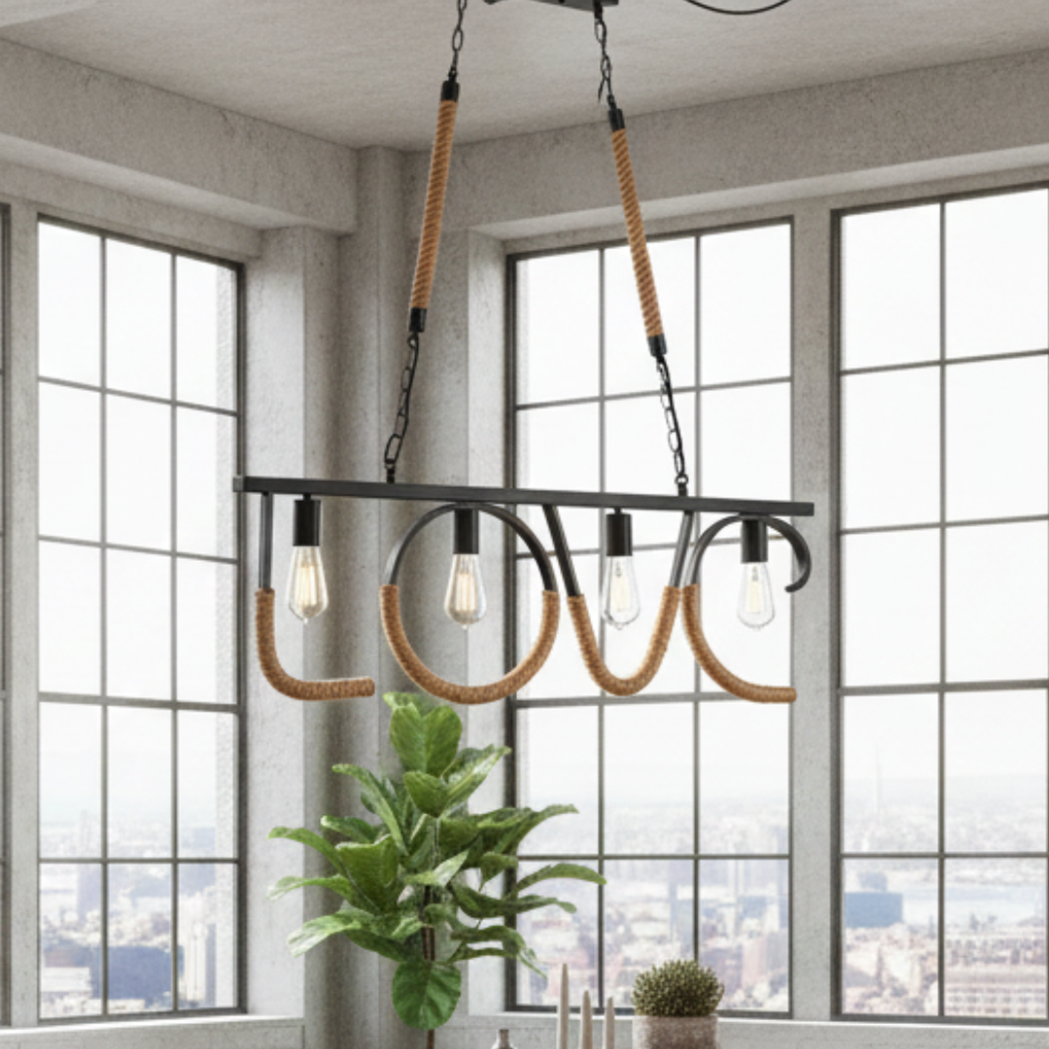 Lámpara Colgante Vintage 