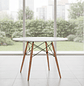 Mesa Eames Redonda 100cm Tapa MDF - Miniatura 5