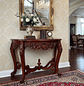Mesa Lateral de Madera Montenegro Estilo Barroco - Miniatura 3