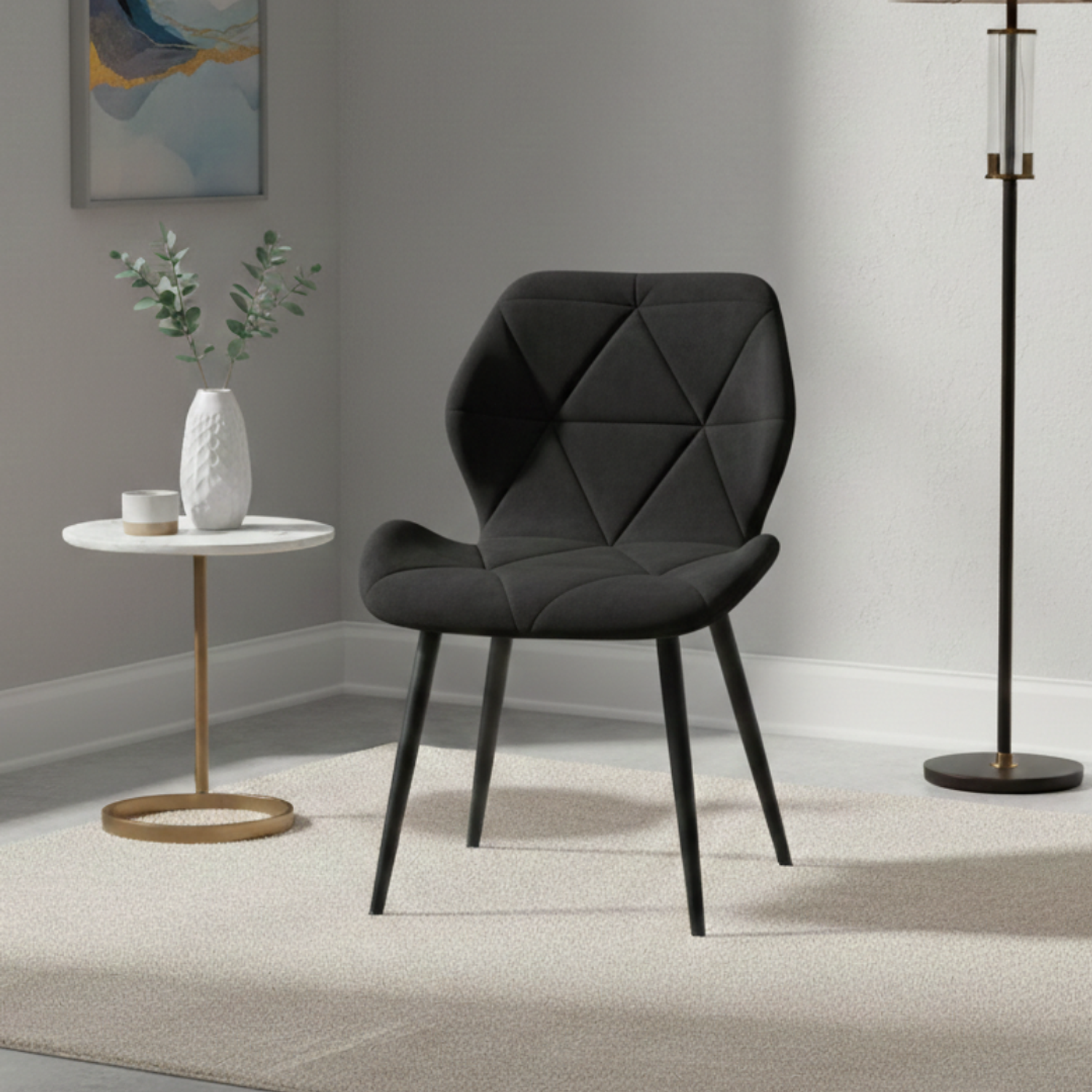 Silla Fiori Top Felpa Pata Color Negra 5