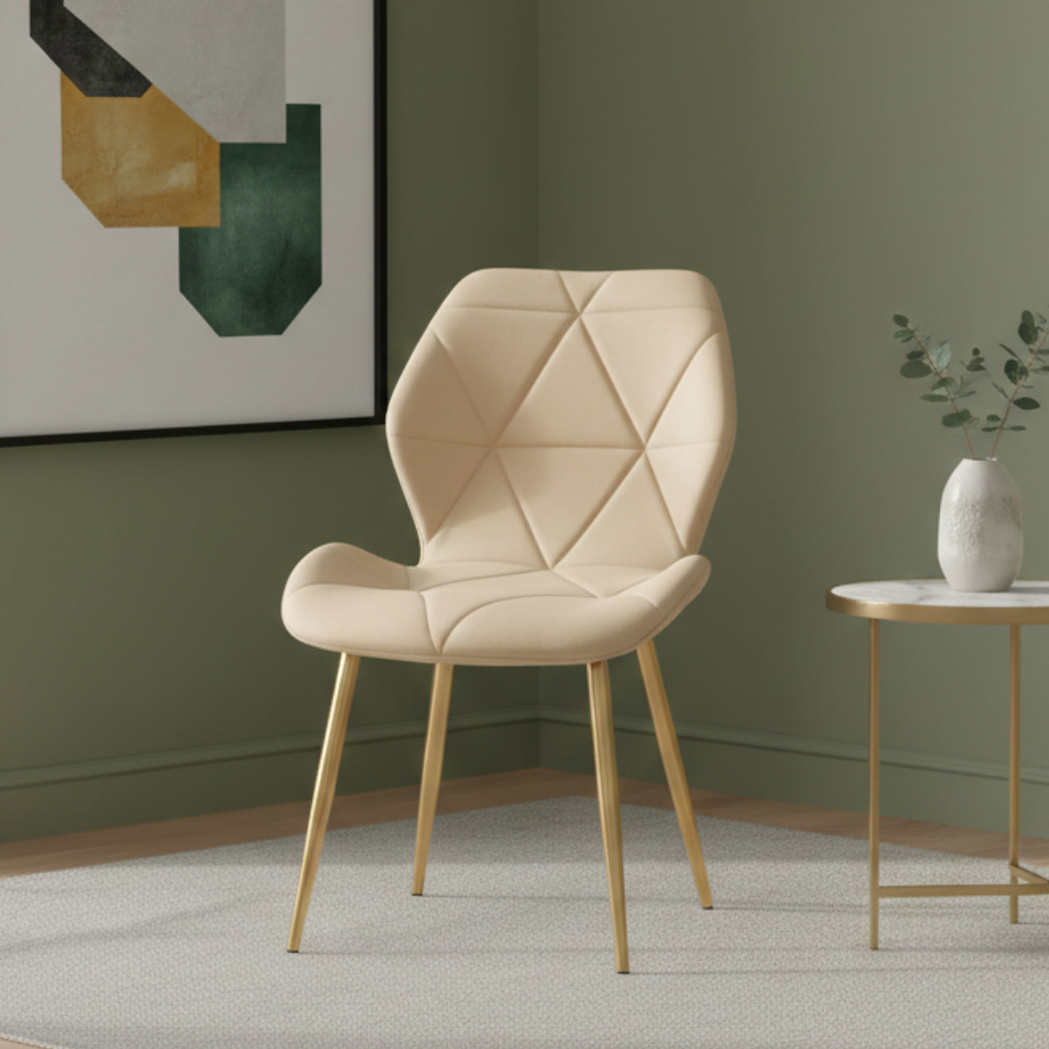 Silla Fiori Top Felpa Pata Color Dorado 1