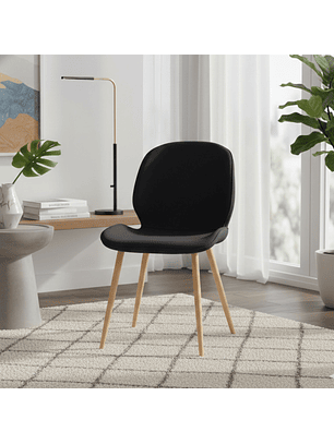 Silla Fiori Top Lino Pata Madera