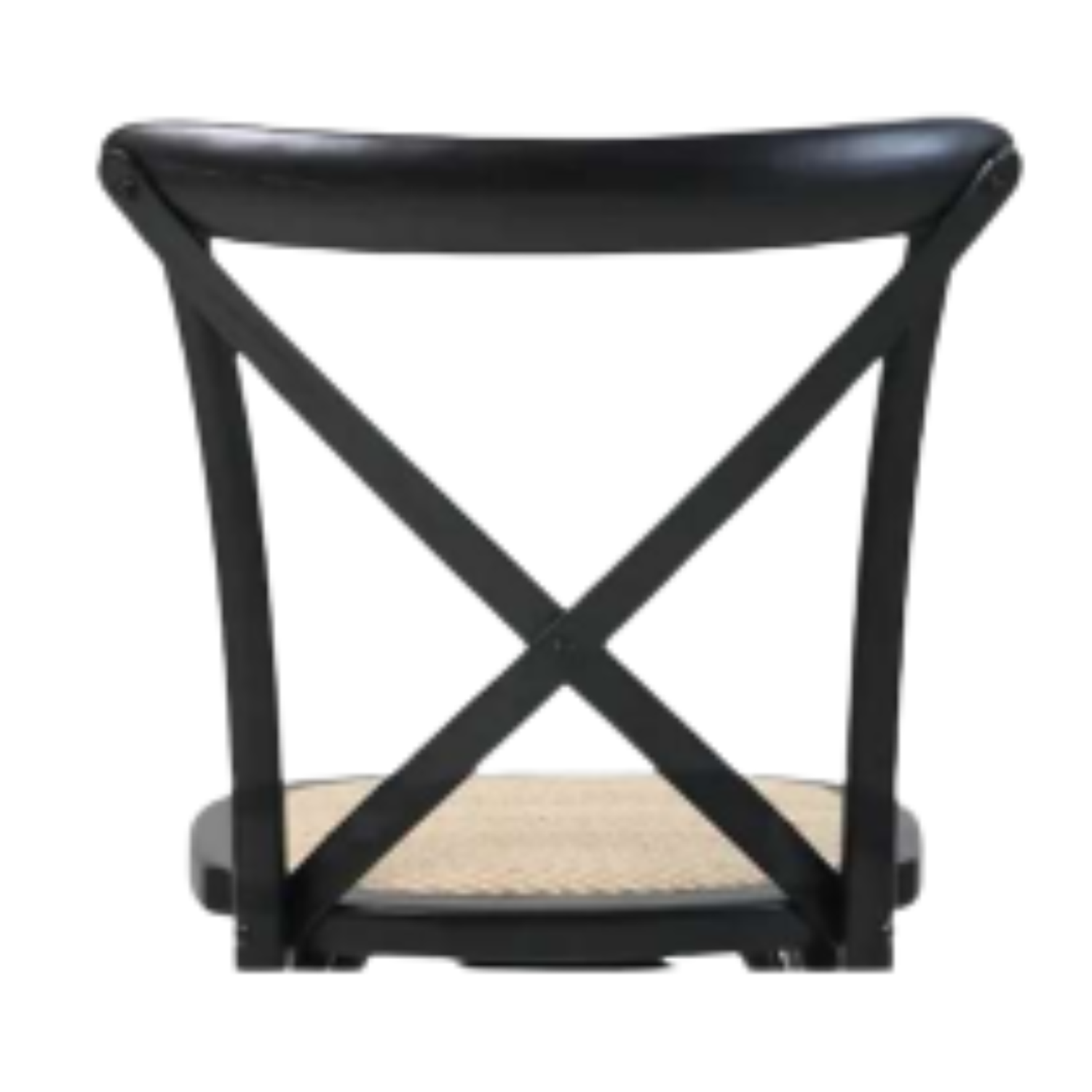 Silla Crossback Madera Negra 3