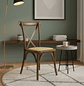 Silla Crossback Madera Walnut - Miniatura 2