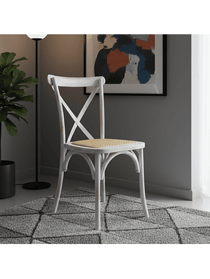 Silla Crossback Madera Antique