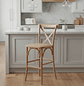 Taburete Bar Crossback Natural - Miniatura 1