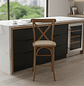 Taburete Bar Crossback Walnut - Miniatura 1
