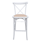 Taburete Bar Crossback Blanco - Miniatura 3
