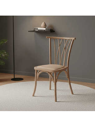 Silla Andes de Comedor en Madera