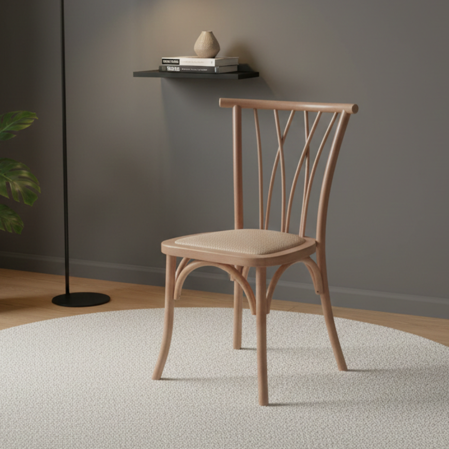 Silla Andes de Comedor en Madera 1