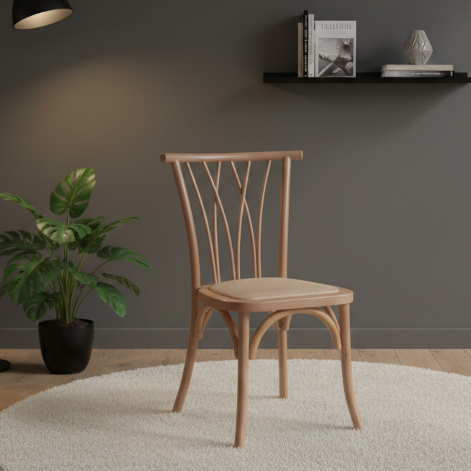 Silla Andes de Comedor en Madera 2