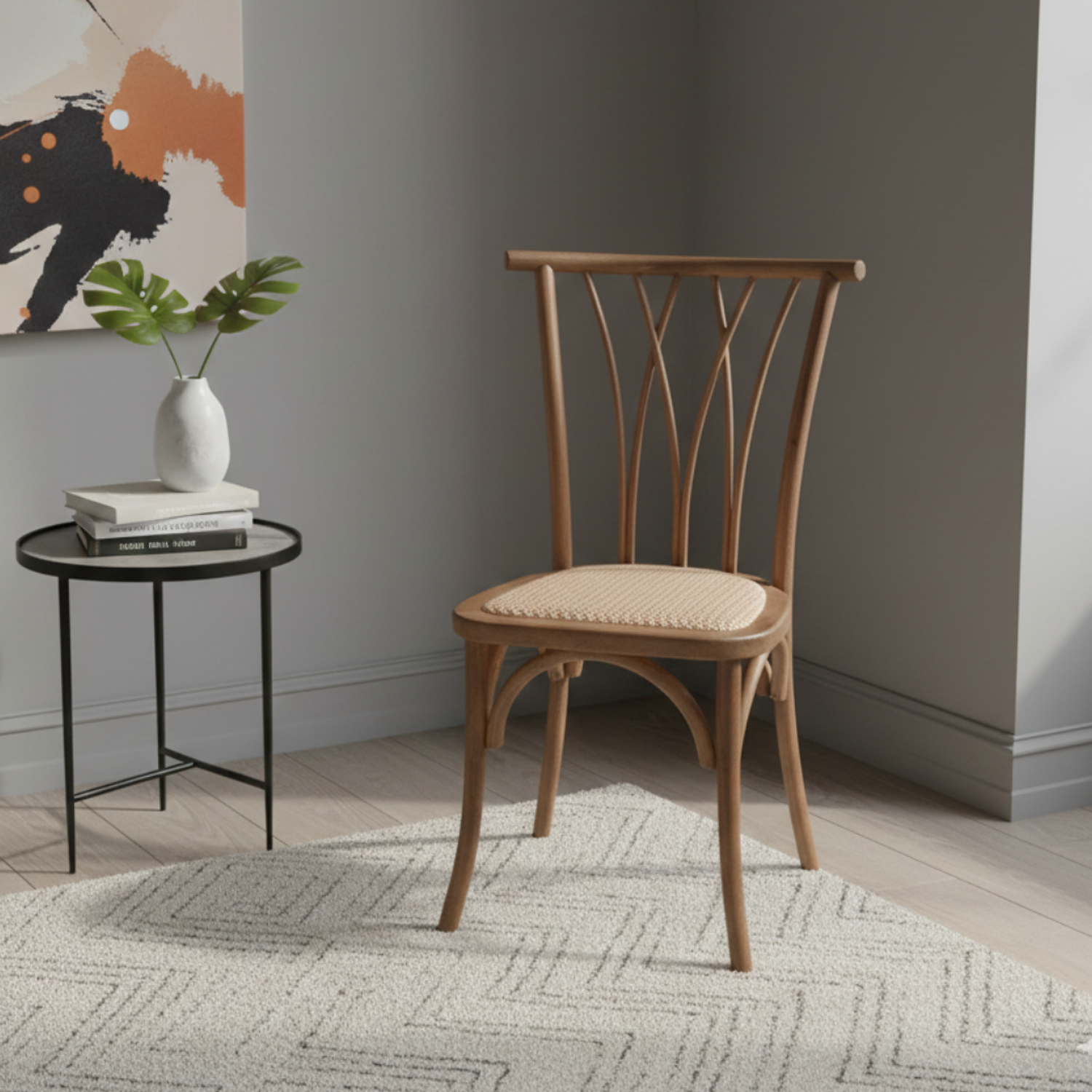 Silla Andes de Comedor en Madera 16