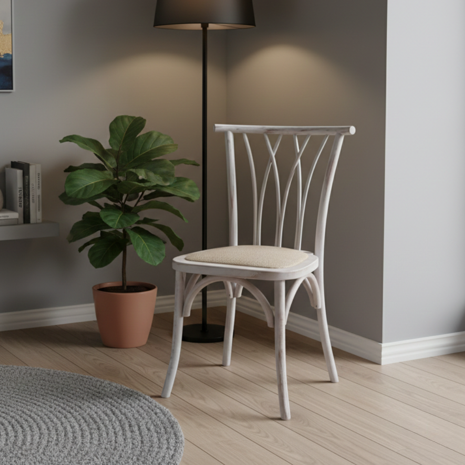 Silla Andes de Comedor en Madera 10