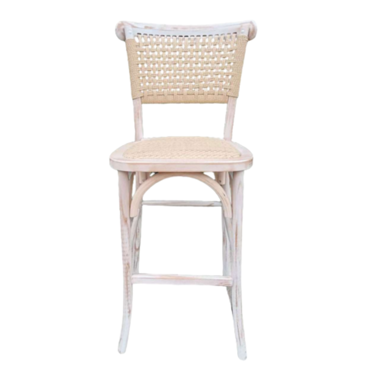 Taburete Bar Crossback Yute 8