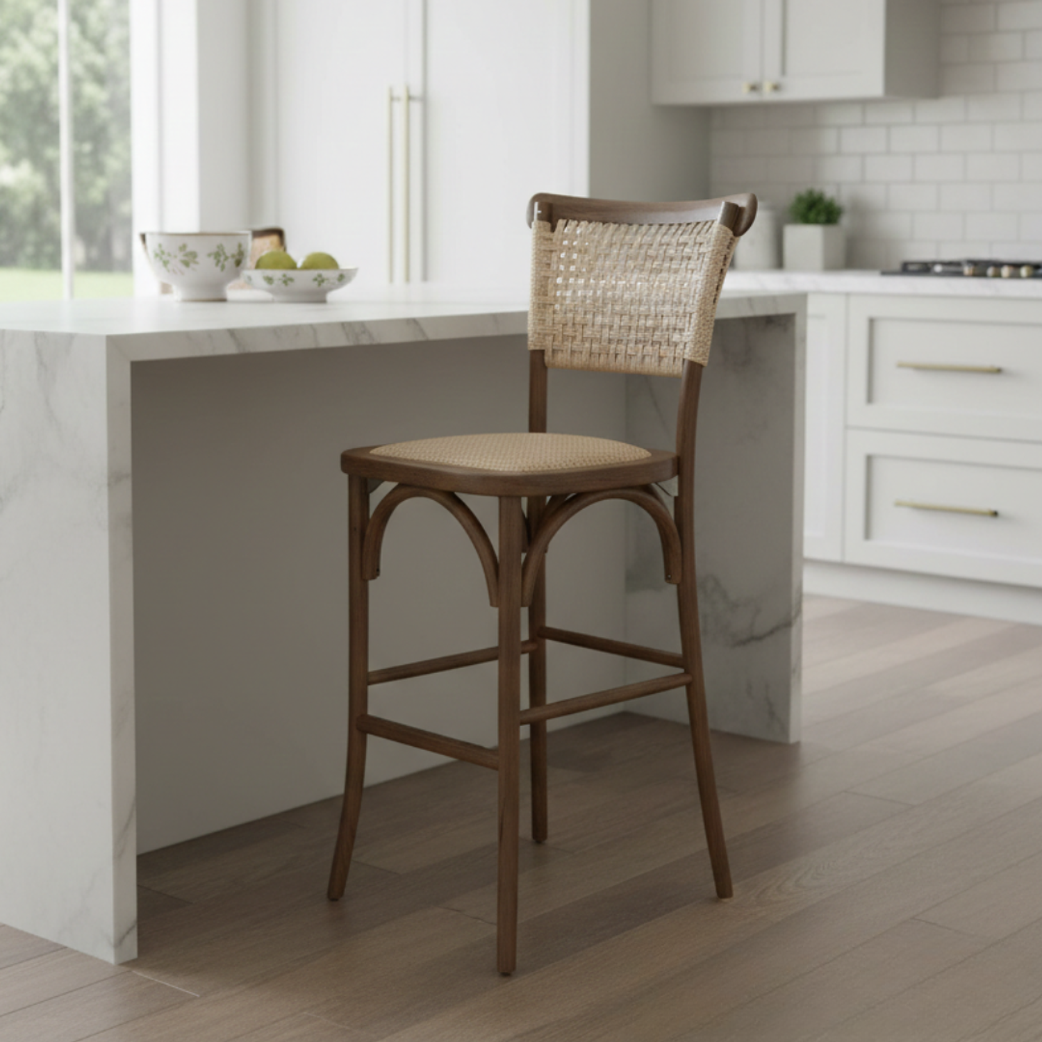 Taburete Bar Crossback Yute 11