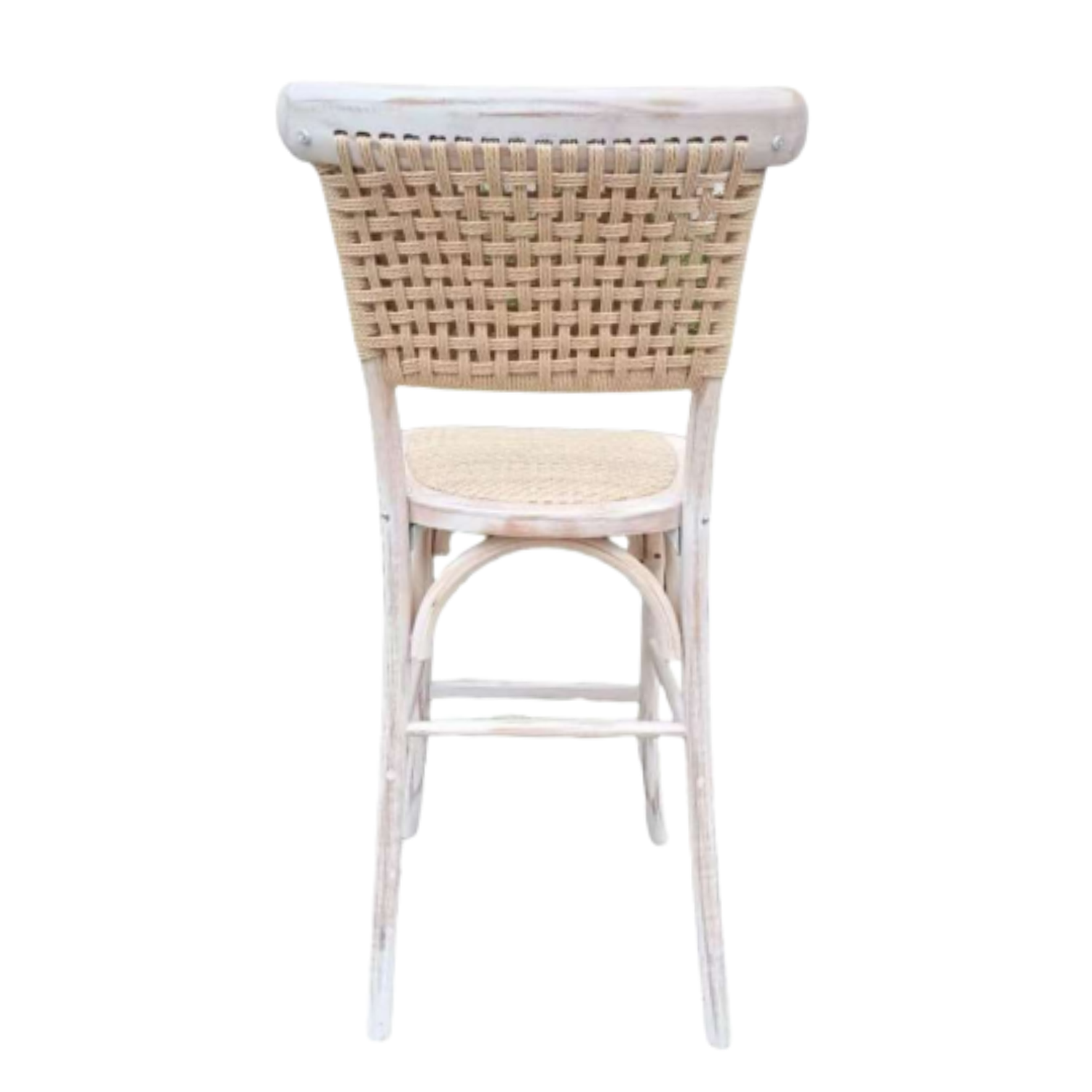 Taburete Bar Crossback Yute 10