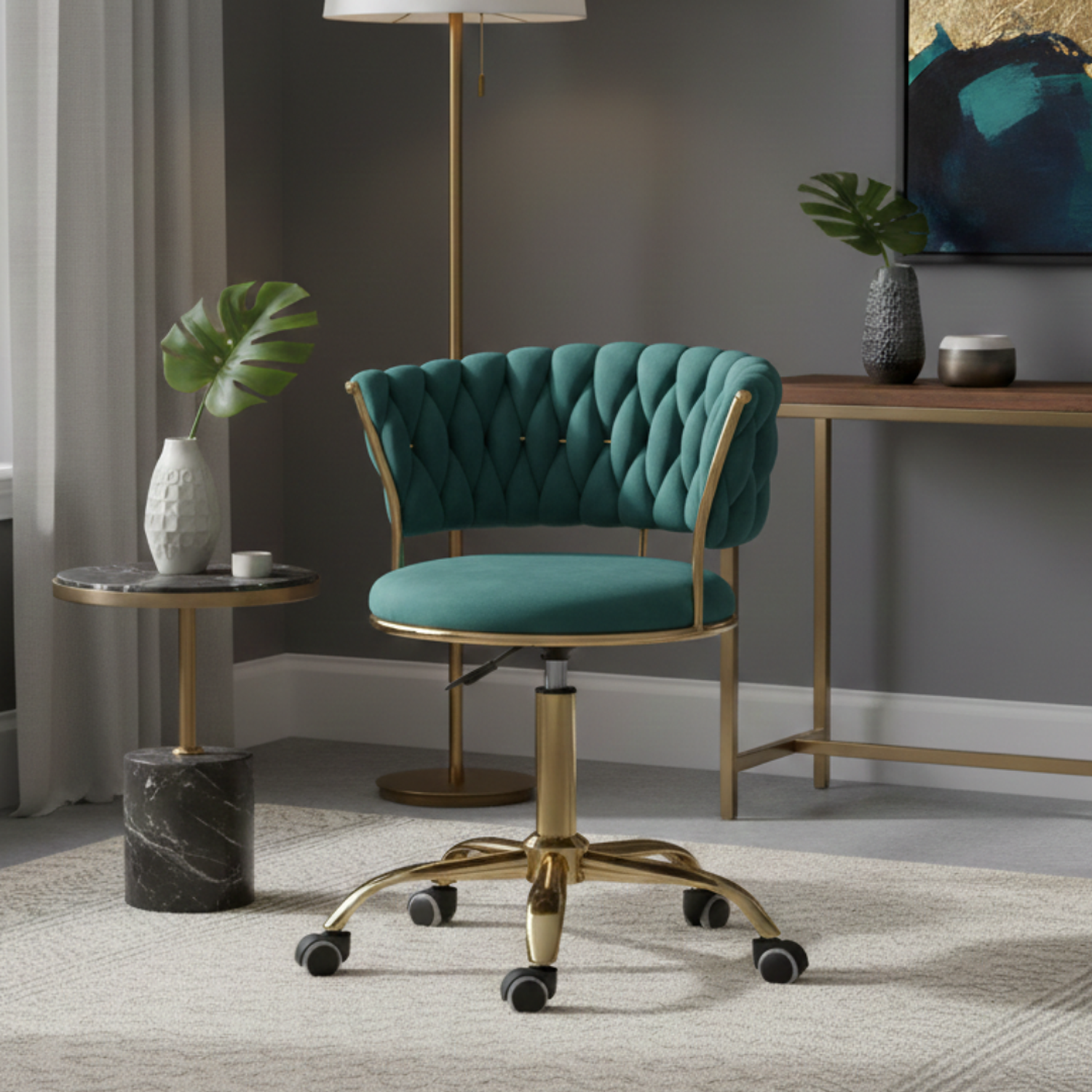 Silla de Escritorio Queen Giratoria 13