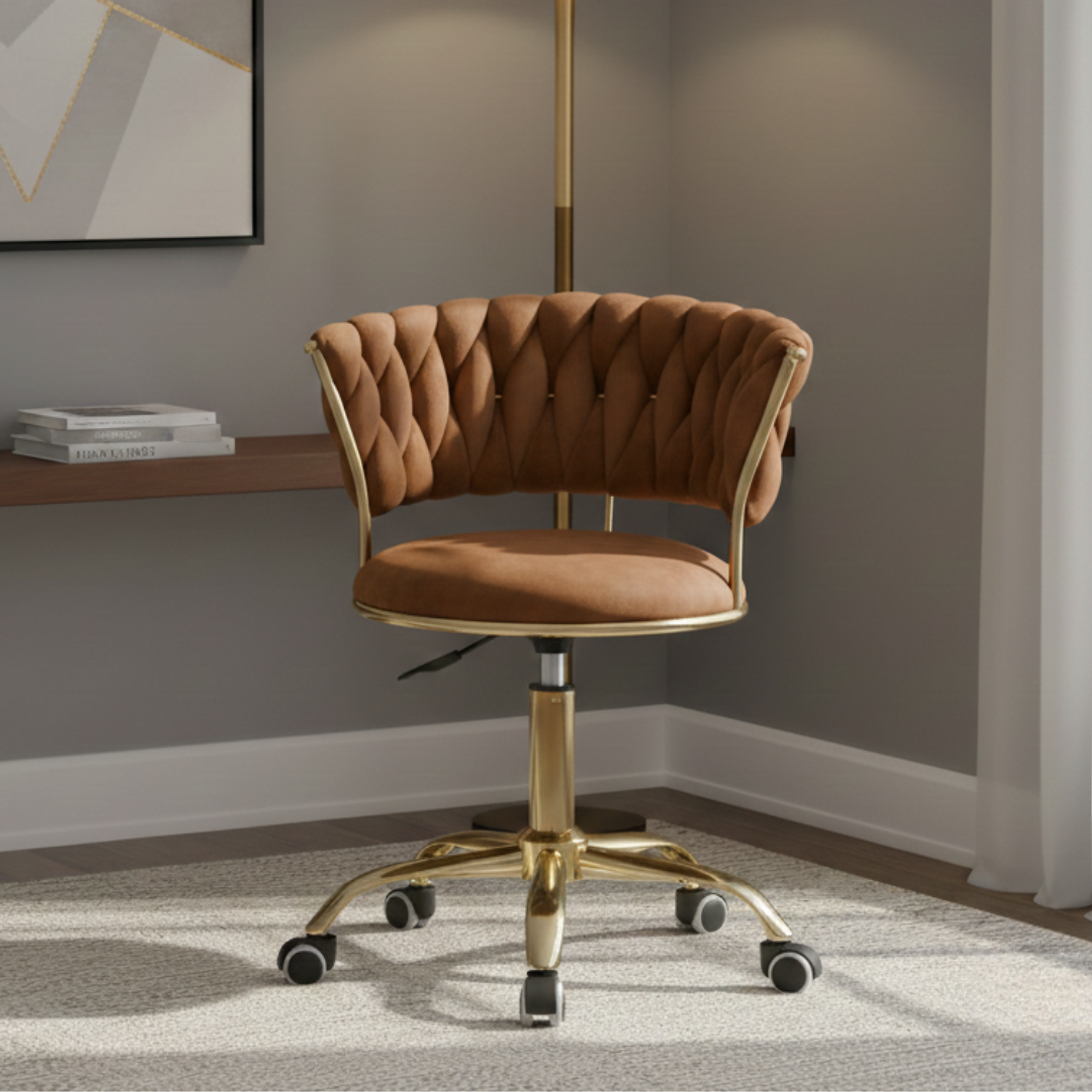 Silla de Escritorio Queen Giratoria 11