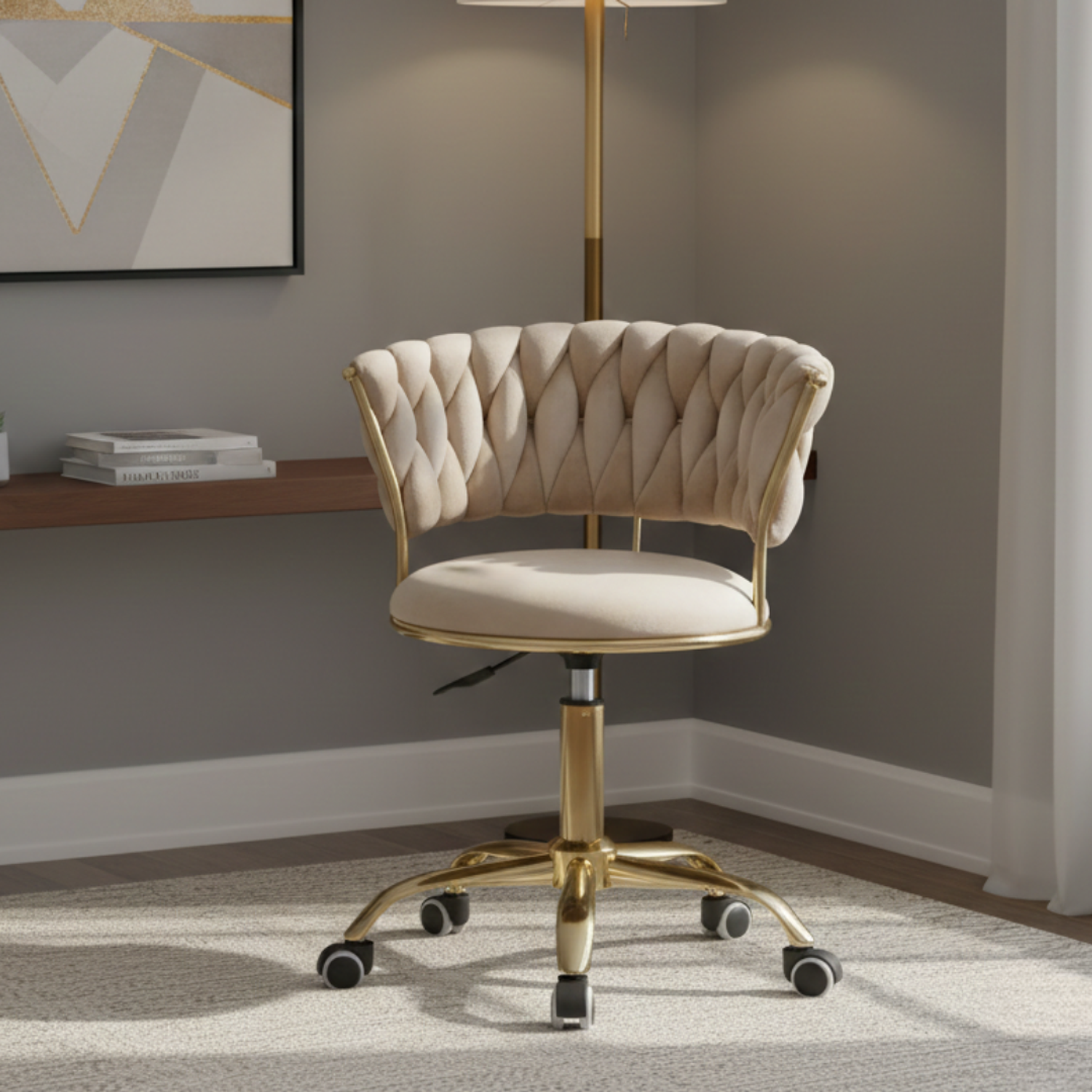 Silla de Escritorio Queen Giratoria 7