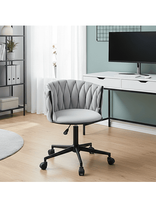 Silla Oficina King con Base Negra