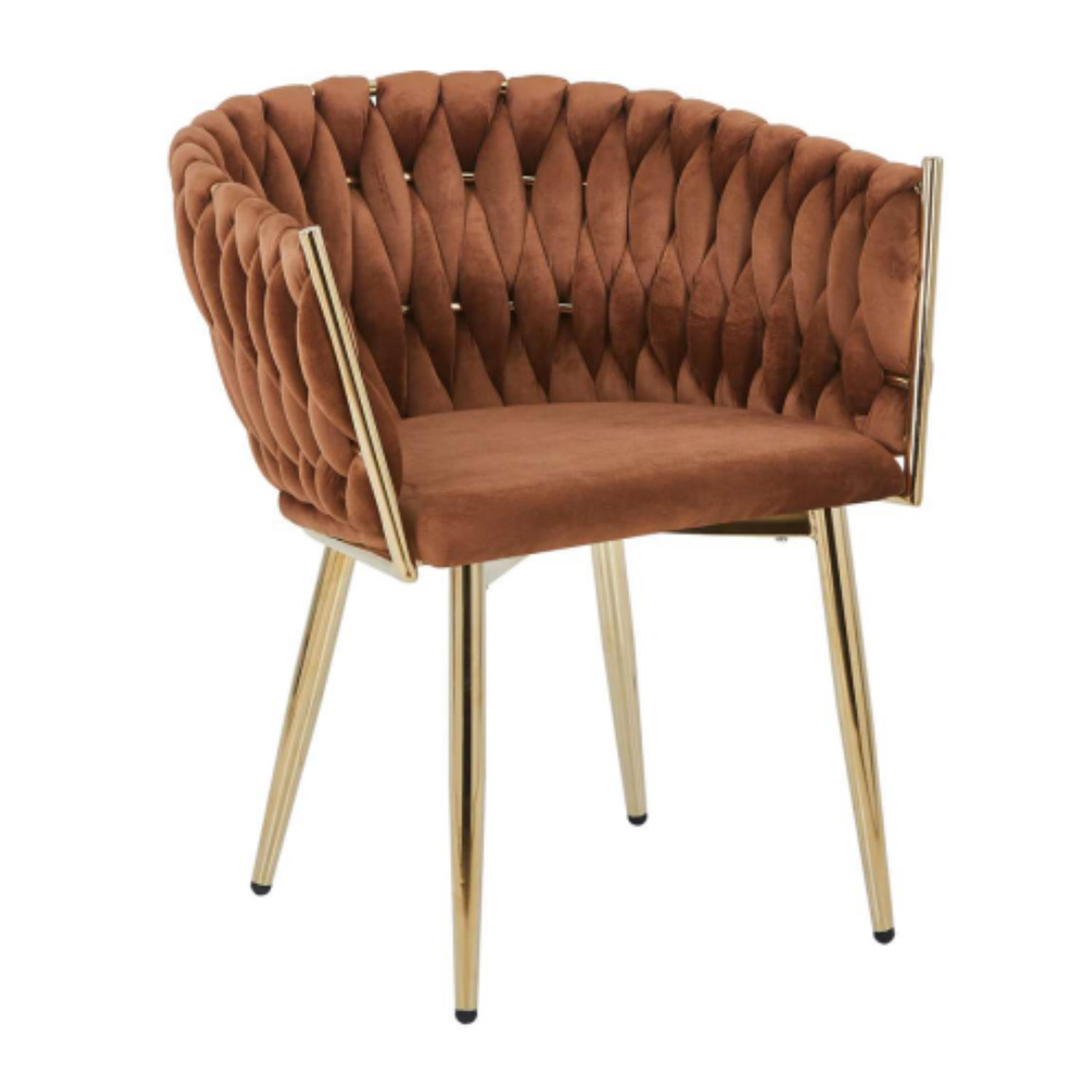 Poltrona Queen Curvo Trenza Café 2