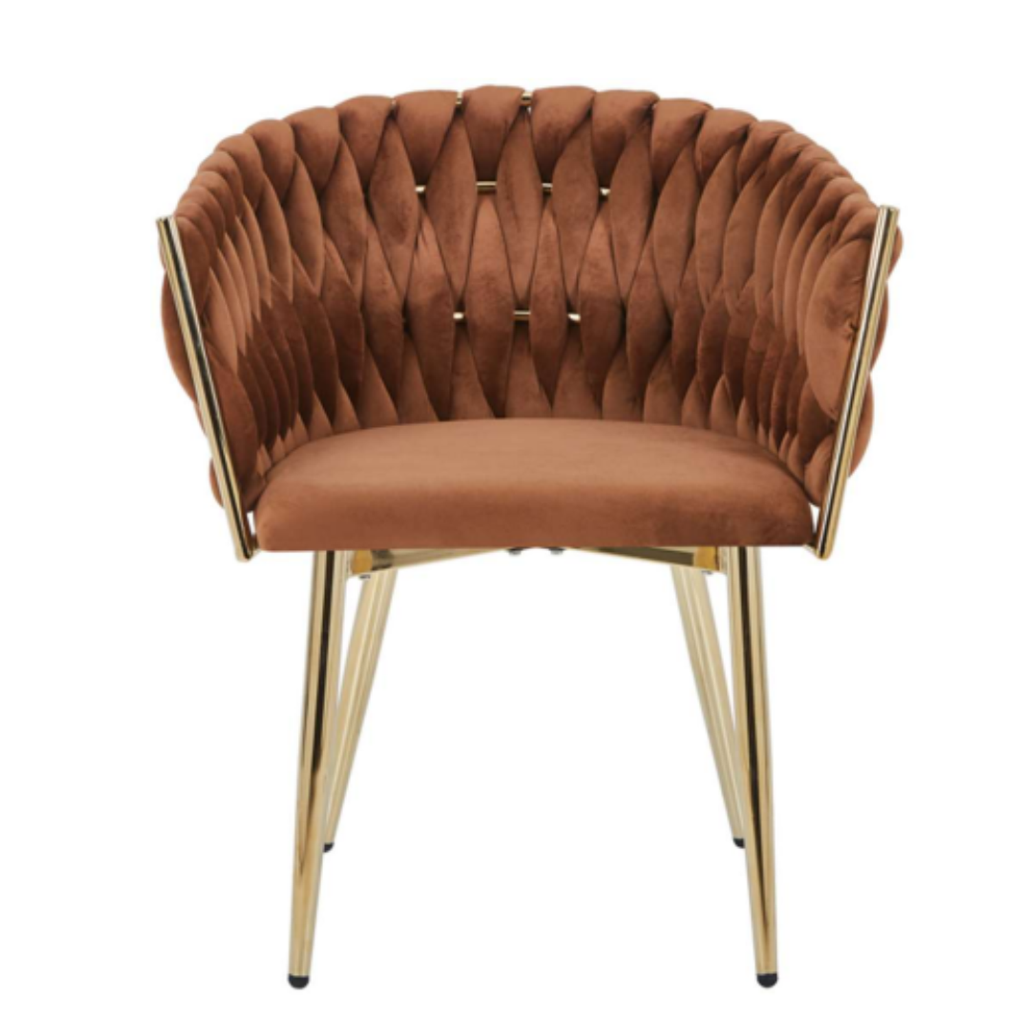 Poltrona Queen Curvo Trenza Café 3