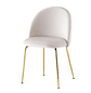 Silla Luxury Gold Patas Doradas - Miniatura 8