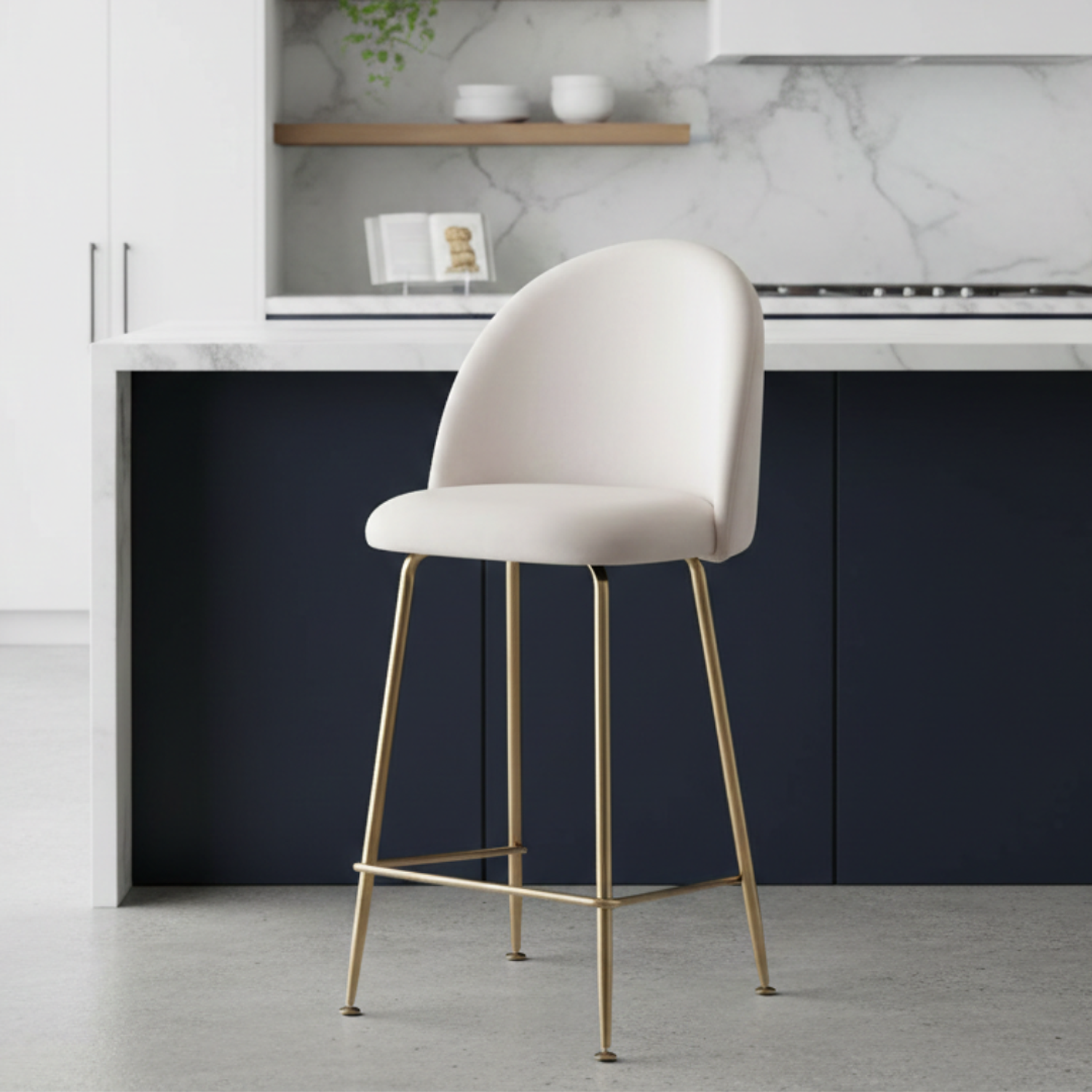 Taburete Bar Luxury Gold 4