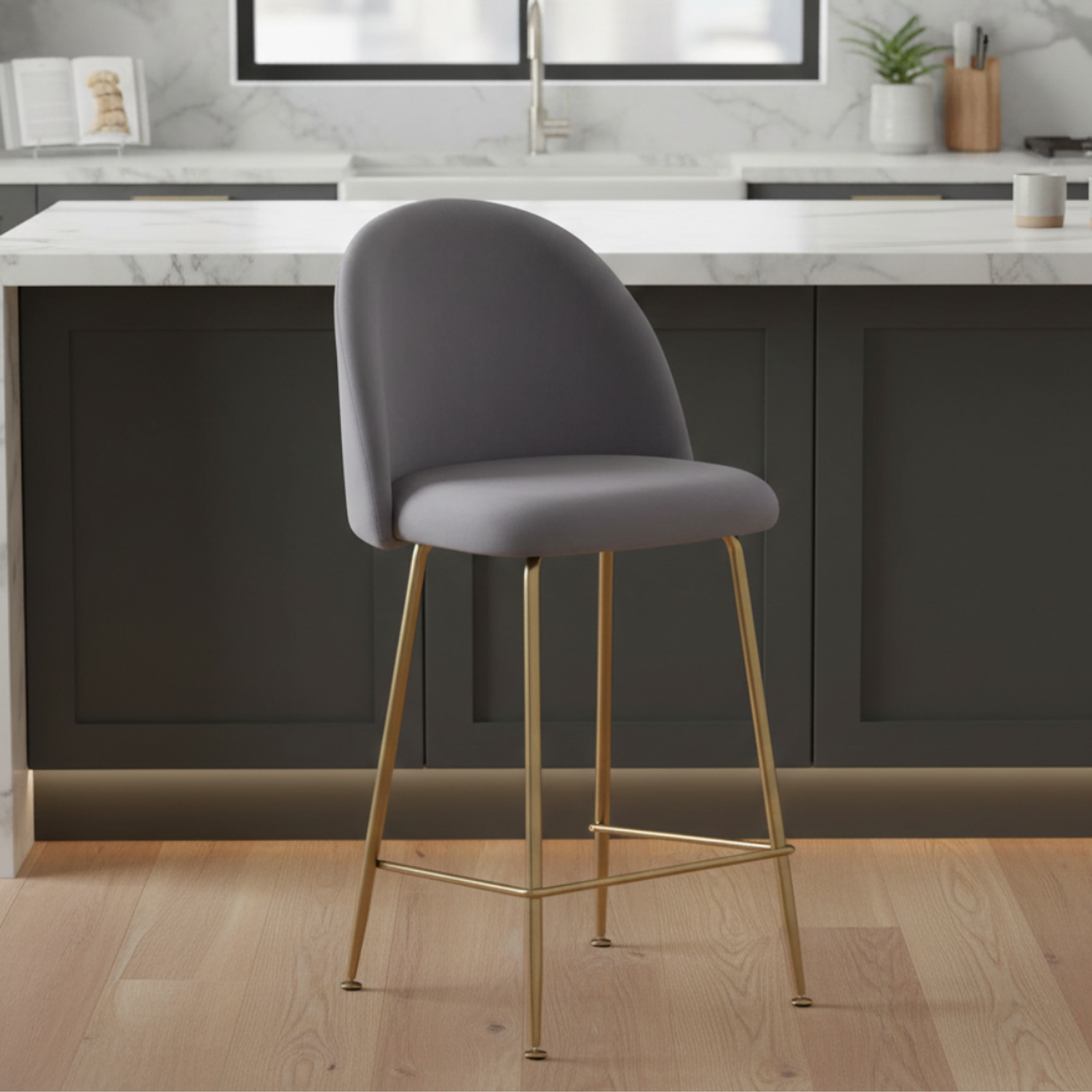 Taburete Bar Luxury Gold 1