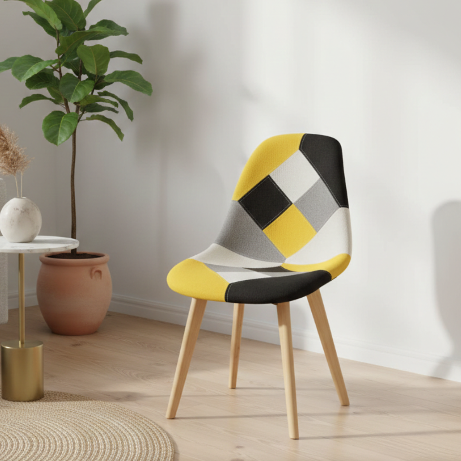 Silla Eames Patchwork 3