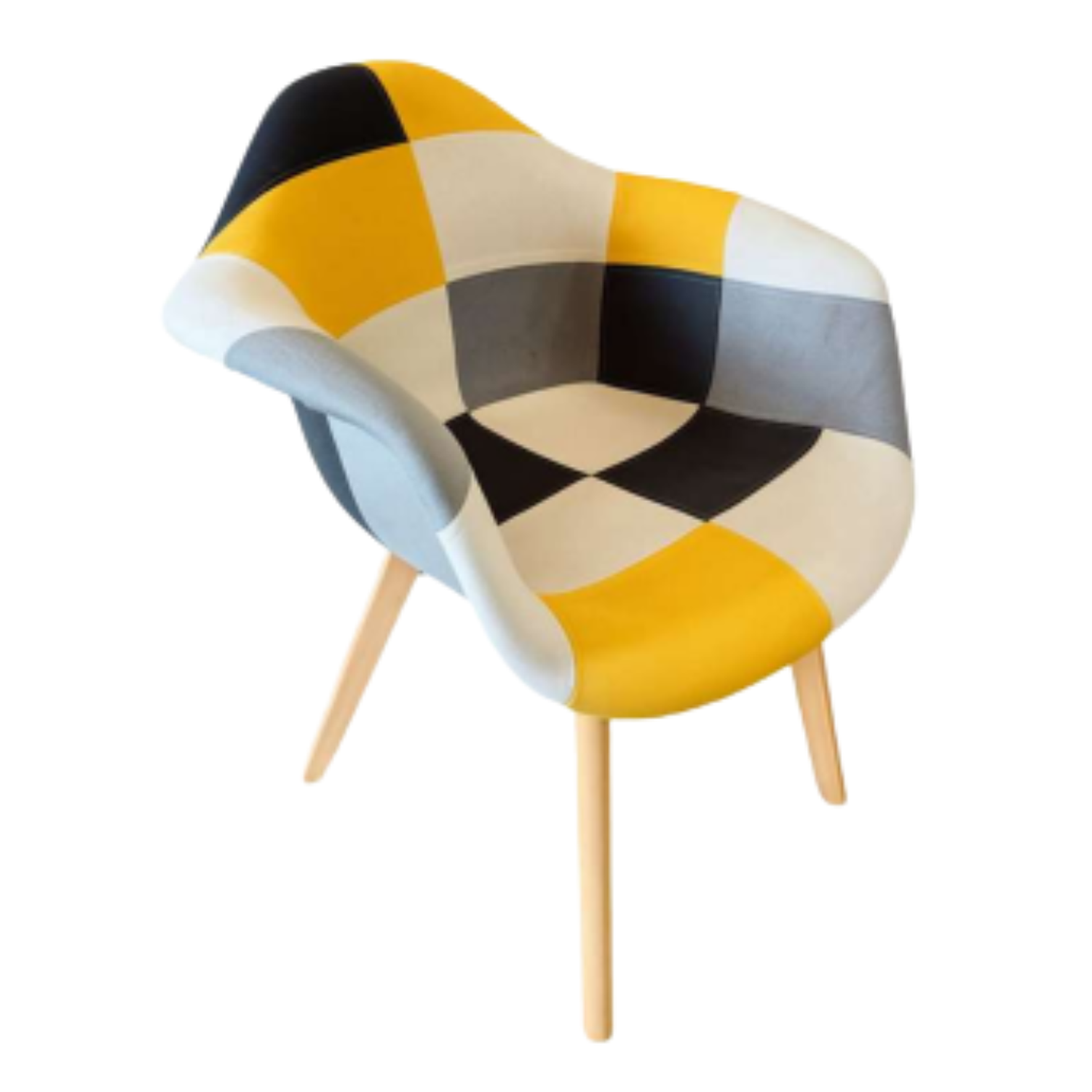 Poltrona o Sitial Eames Patchwork 5