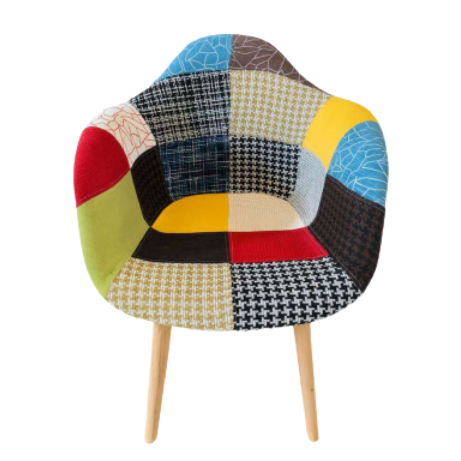 Poltrona o Sitial Eames Patchwork 9