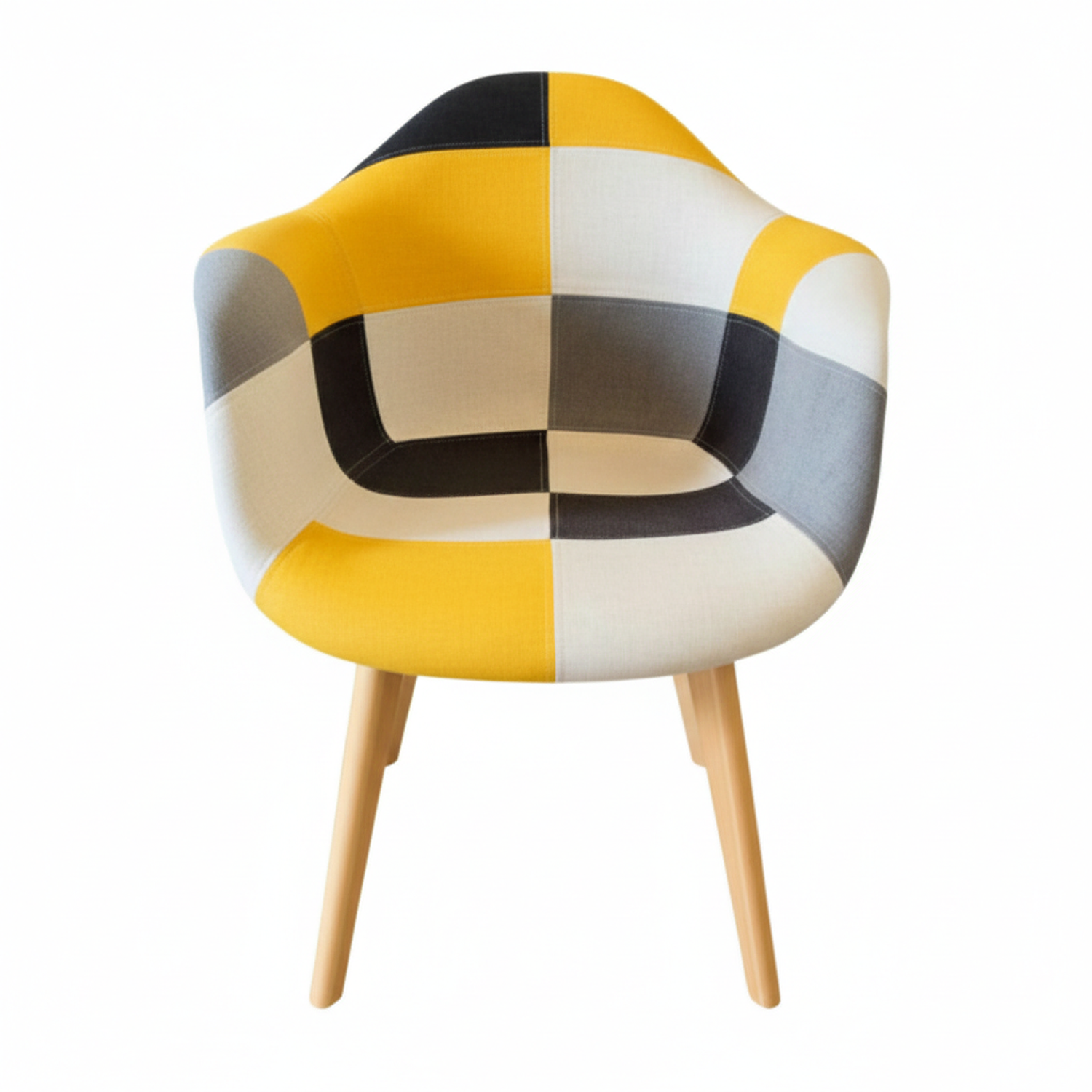 Poltrona o Sitial Eames Patchwork 6