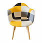 Poltrona o Sitial Eames Patchwork - Miniatura 6