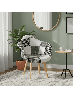 Poltrona o Sitial Eames Patchwork