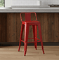 Taburete de Bar Tolix de Acero Alto 76cm - Miniatura 7