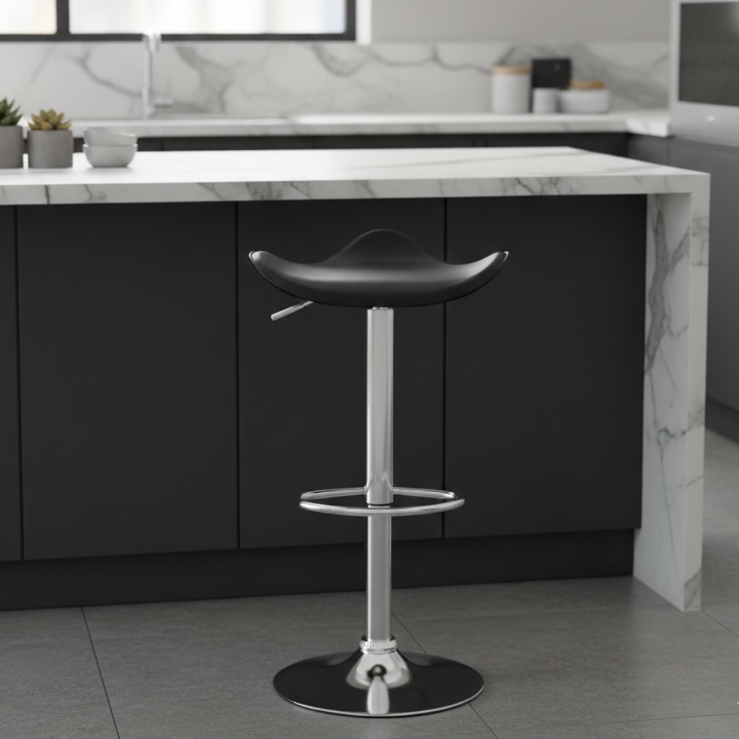  Taburete Rectangular de Eco cuero 1