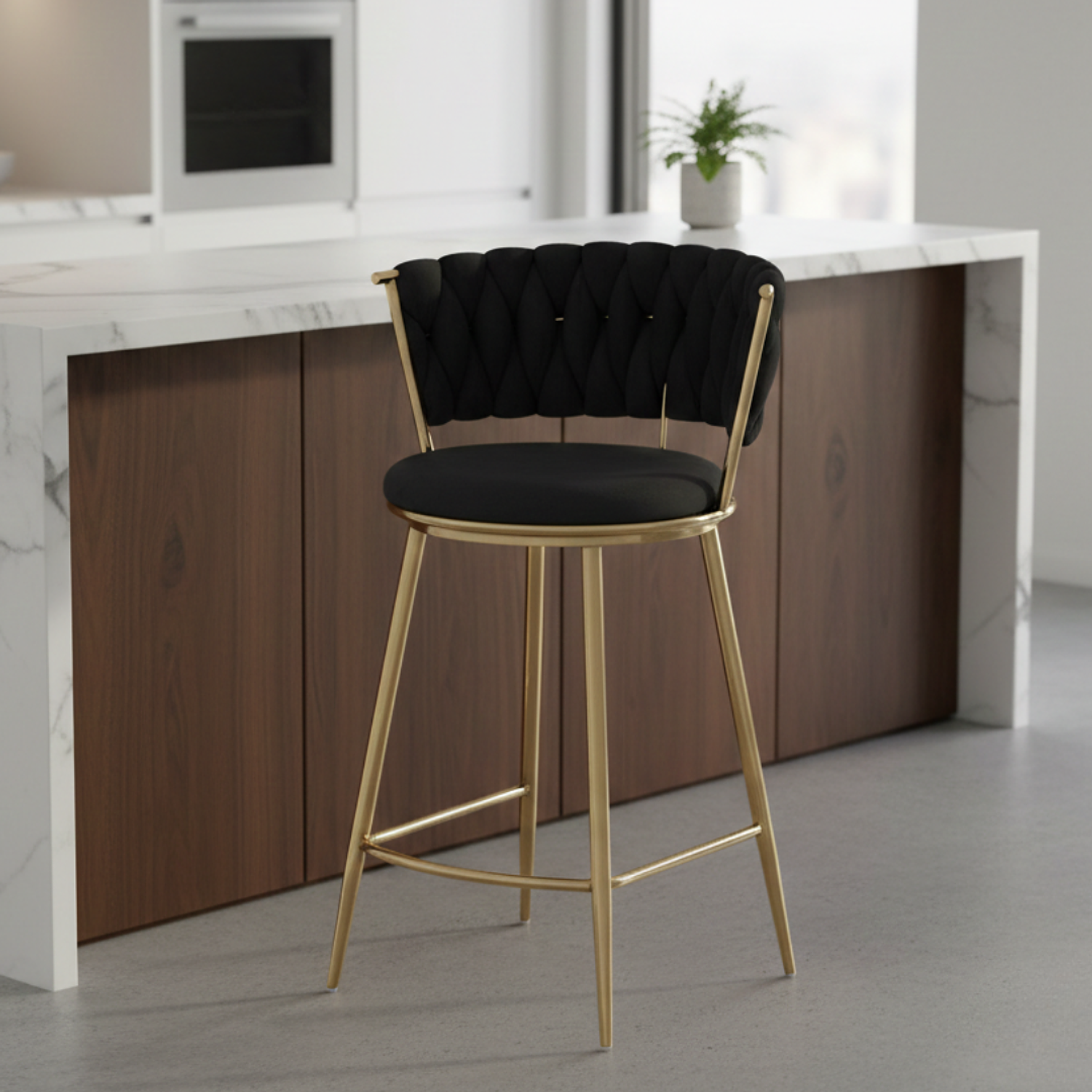 Taburete Bar Queen Fijo 16