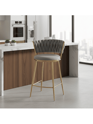 Taburete Bar Queen Fijo