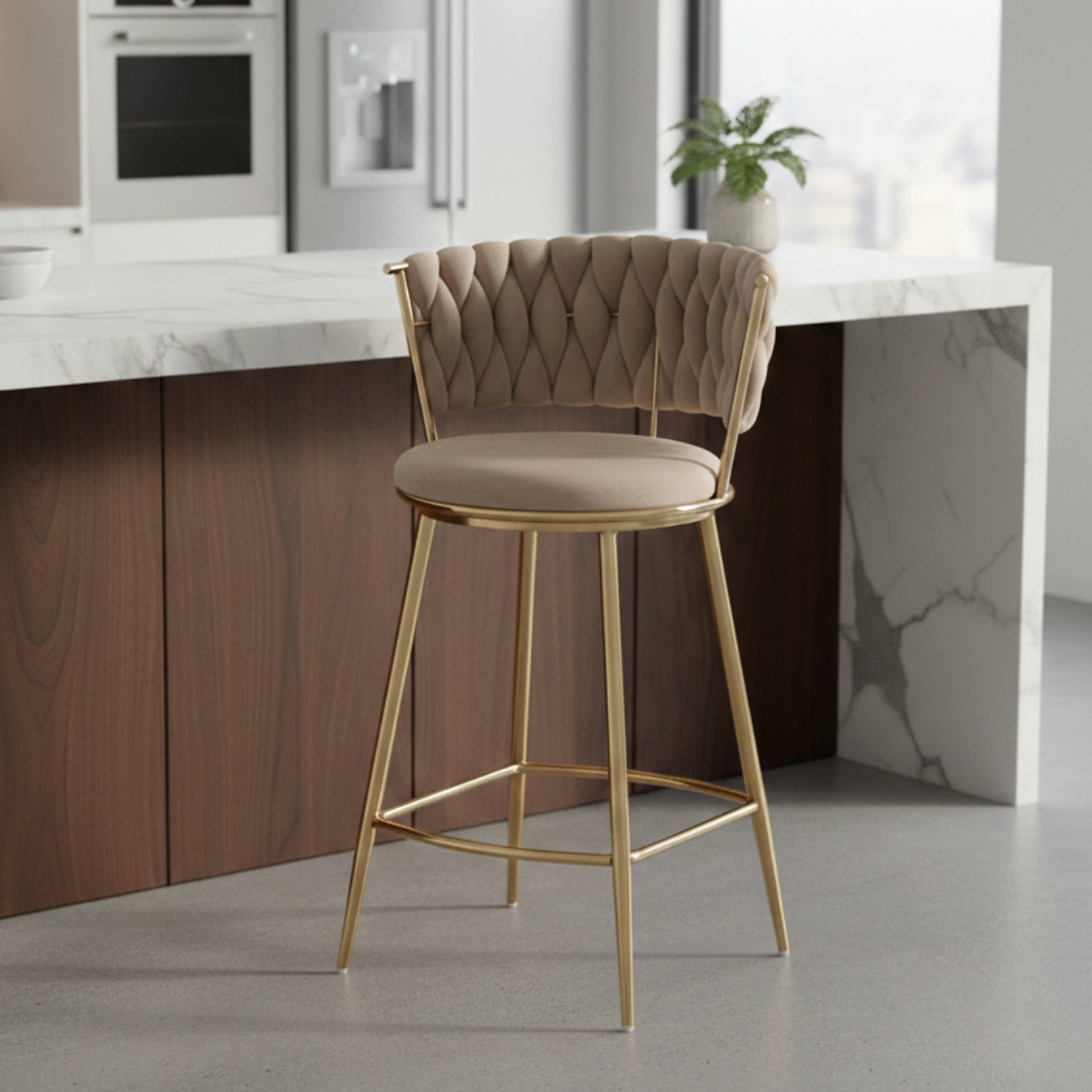 Taburete Bar Queen Fijo 10