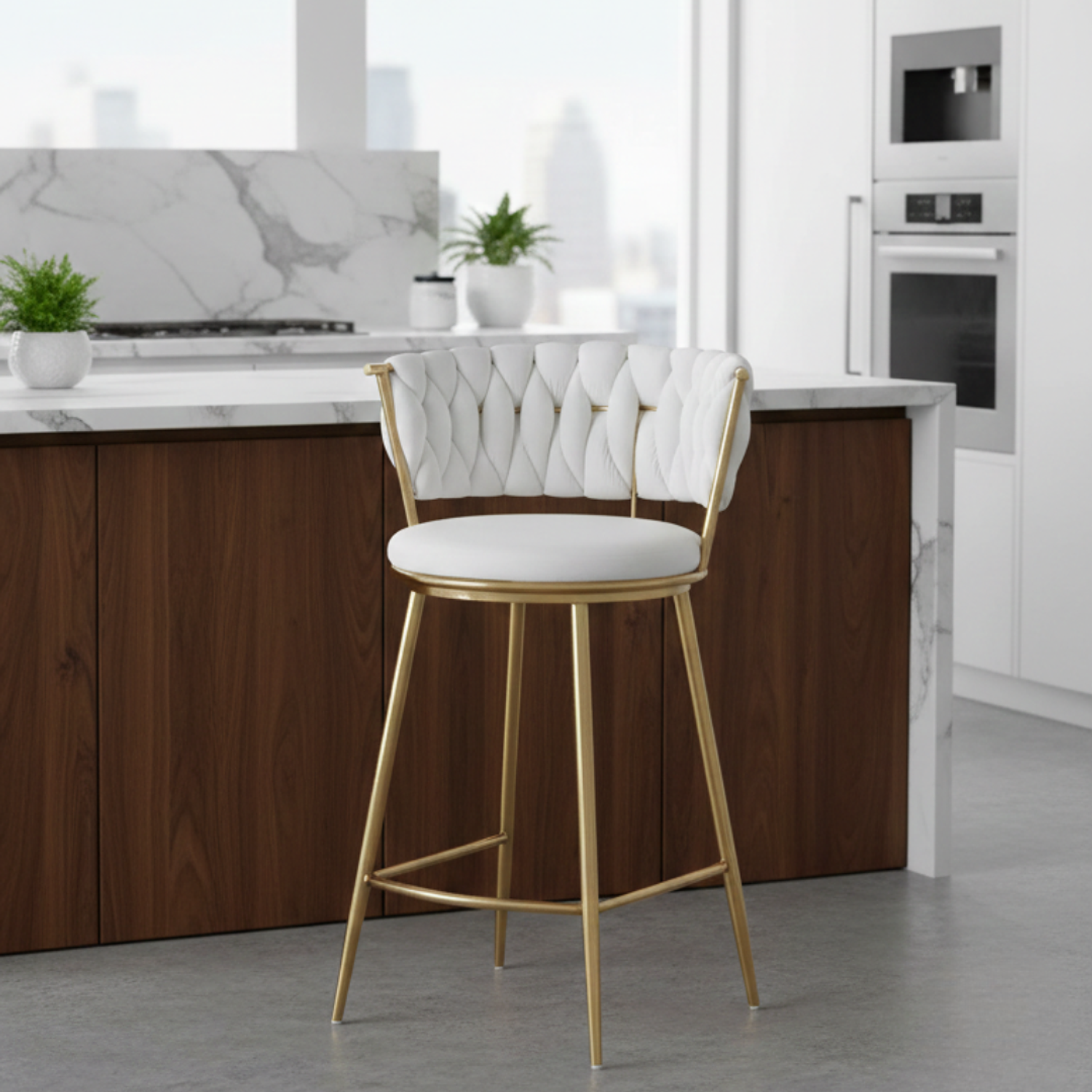 Taburete Bar Queen Fijo 19