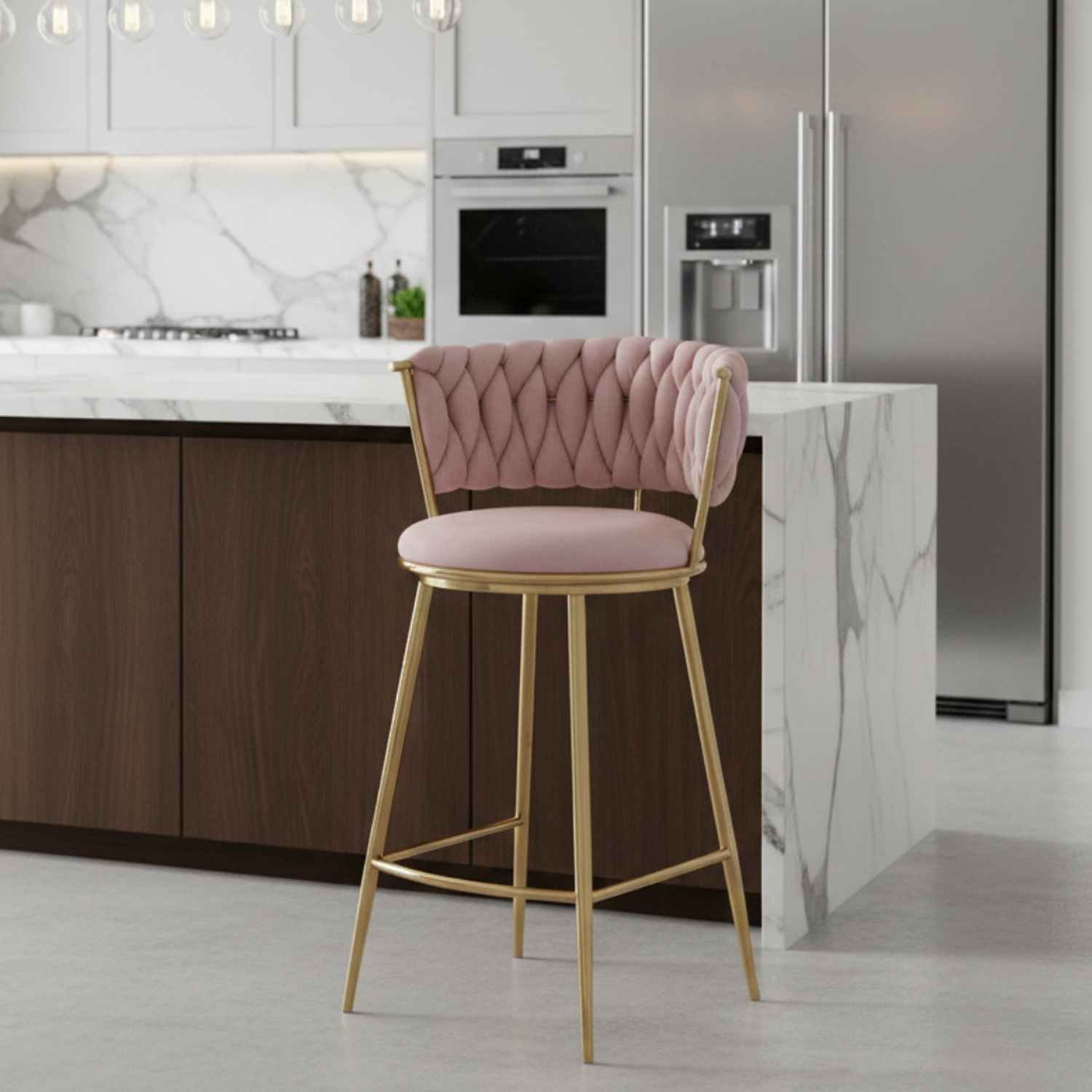 Taburete Bar Queen Fijo 4