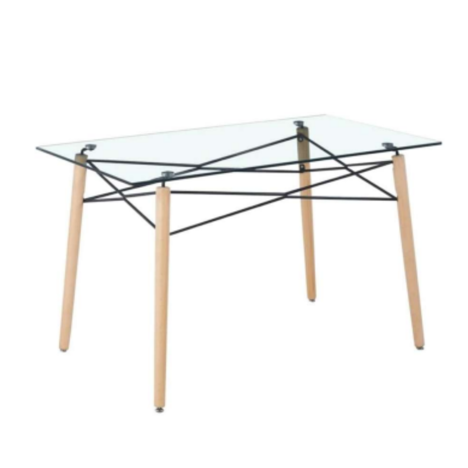 Mesa Vidrio Rectangular Eiffel 160x90cm 3