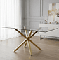 Mesa Madrid Gold Rectangular 140 cm - Miniatura 1