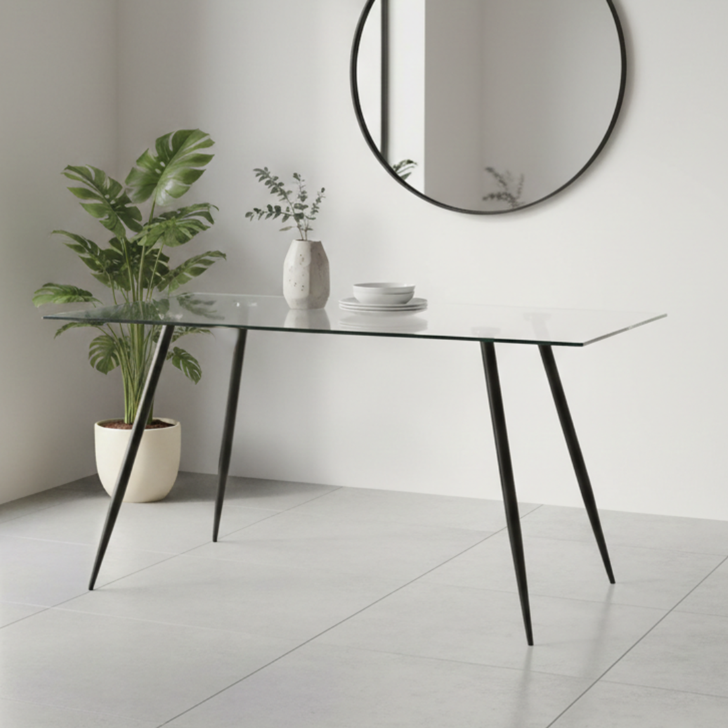 Mesa Lyon Rectangular Vidrio 120cm 10